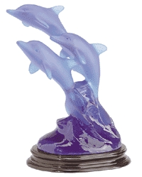 [Image: Splashing Dolphins]