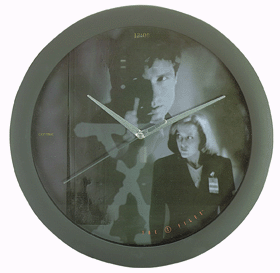 [Image: X files Clock]