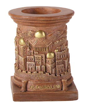 [Image: Holy City Candle Holder]
