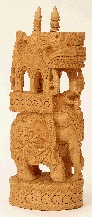 [Image: Wooden Elephant]